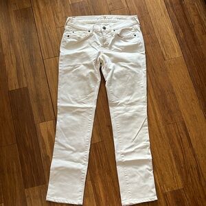 Straight leg jeans for summer!